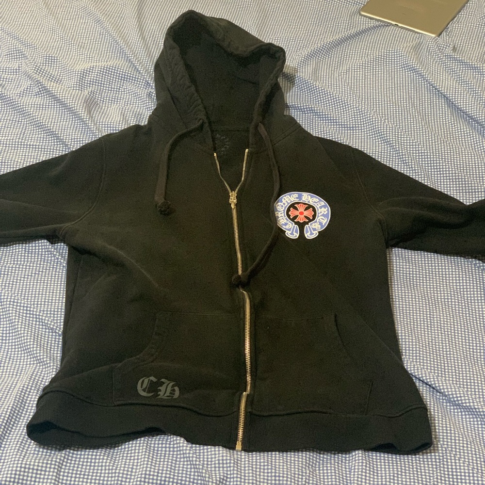 Chrome Heart Black Zip Up